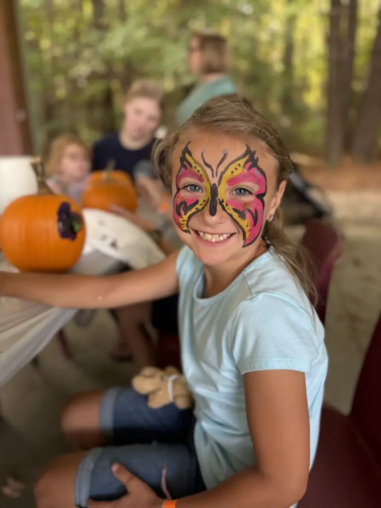 Family Harvest Fest 2026 2 A Girl With Her Face Painted Like A Dog While At Wcrc'S Family Harvest Festival