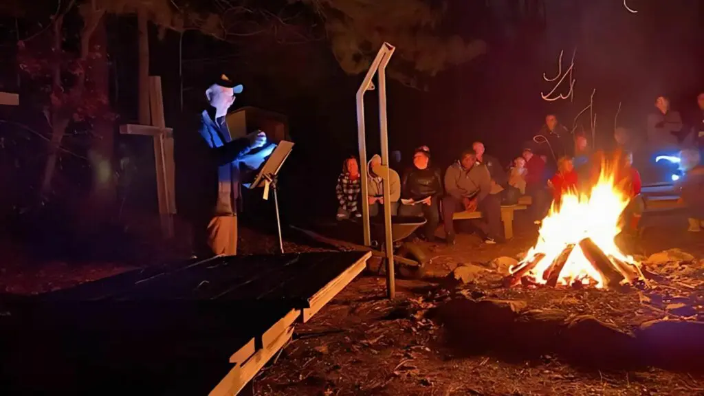 Christmas Around The Campfire 2025 6 Christmas Around The Campfire New Williamsburg, Va