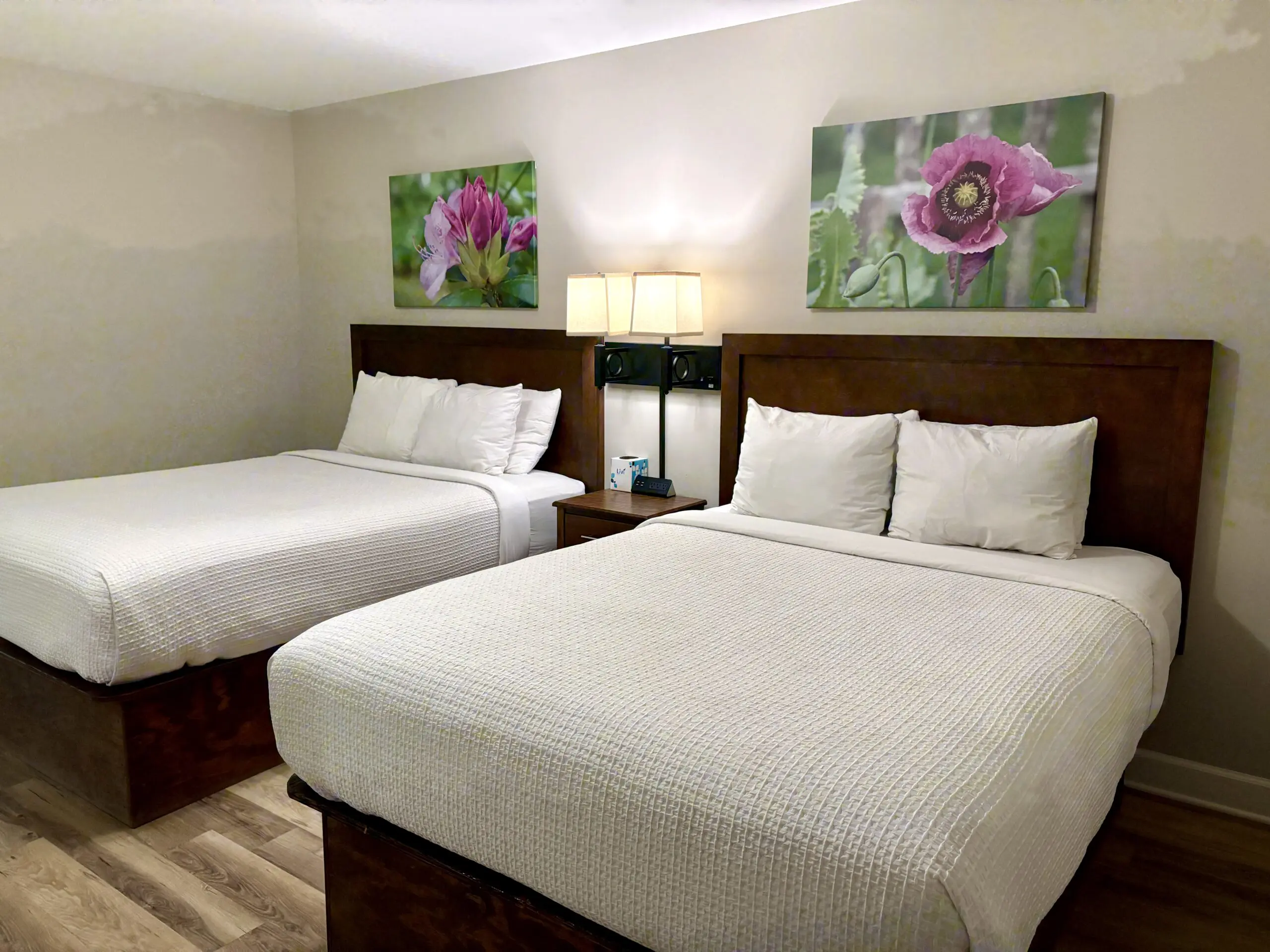 View Inside A Room At The Oakwood Lodge At Wcrc, A Perfect Hotel Location For Christian Family Camping Trips