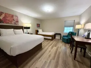 Lodging &Amp; Accommodations 14 View Inside Trundle Room At The Oakwood Lodge At Wcrc, A Perfect Location For Christian Family Camping Trips