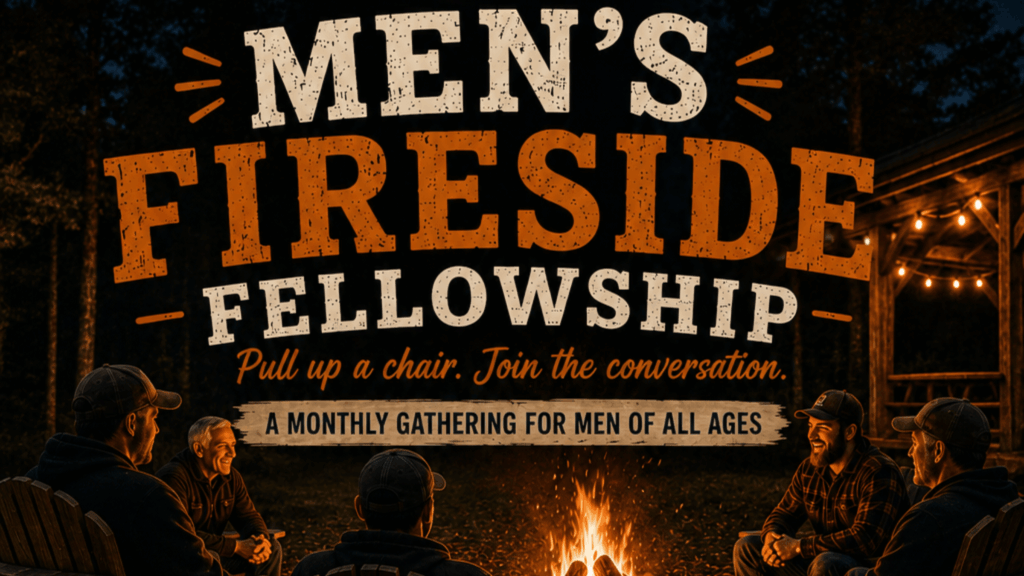 Men'S Fireside Fellowship | Williamsburg Va 8 Men'S Monthly Gathering Around The Fire