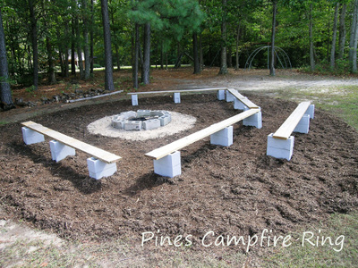 Meeting Areas 7 Pines Campfire Ring