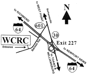 Williamsburg Christian Retreat Center Map