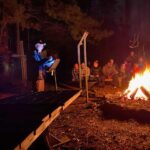 Christmas Around The Campfire At Williamsburg Christian Retreat Center In Virginia